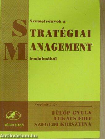 Szemelvények a stratégiai management irodalmából