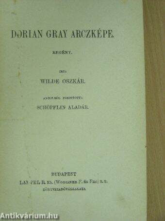 Dorian Gray arczképe