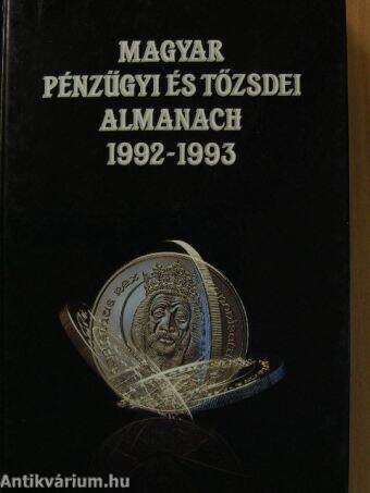 Magyar pénzügyi és tőzsdei almanach 1992-93. I-II.