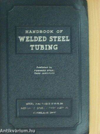 Handbook of Welded Steel Tubing