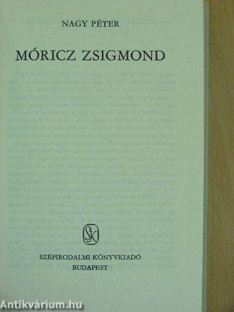 Móricz Zsigmond