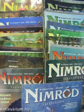 Nimród 2000-2007. (vegyes számok, 34 db)