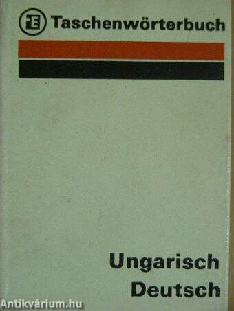 Taschenwörterbuch Ungarisch-Deutsch