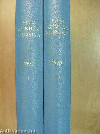 Film-Színház-Muzsika 1970. (nem teljes évfolyam) I-II.