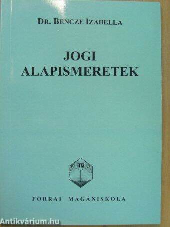 Jogi alapismeretek