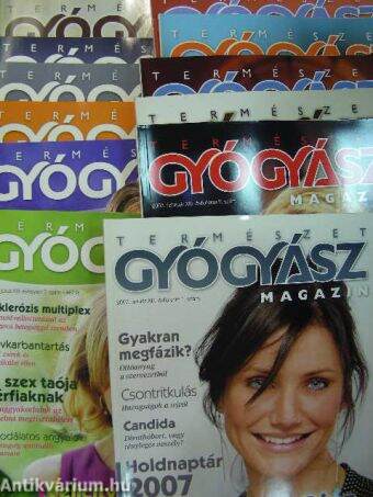 Természetgyógyász magazin 2007. január-december