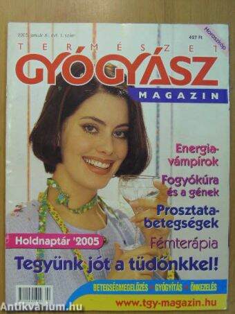 Természetgyógyász magazin 2005. január-december