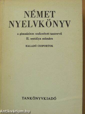 Német nyelvkönyv II.