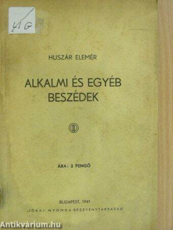 Alkalmi és egyéb beszédek