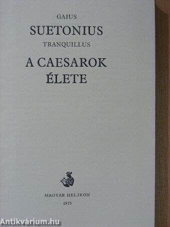 A Caesarok élete