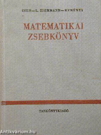 Matematikai zsebkönyv