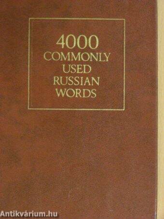 4000 commonly used Russian Words