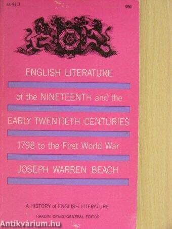 A History of English Literature IV.