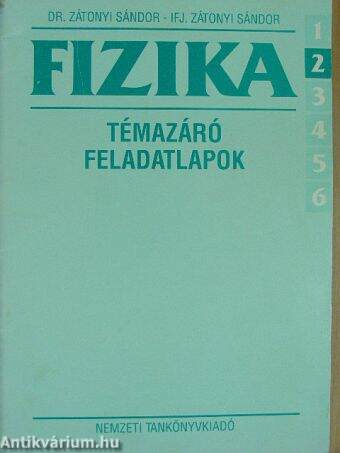 Fizika 6/2 - Témazáró feladatlapok