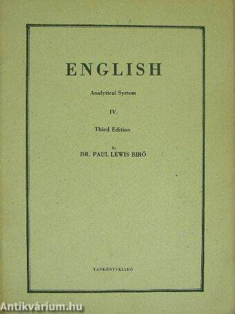 English IV.