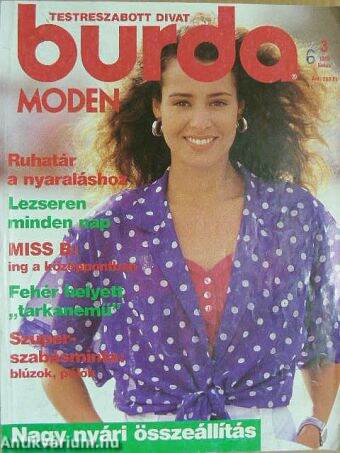 Burda Moden 1989. június