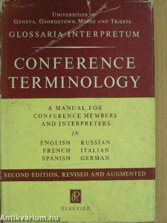 Conference Terminology