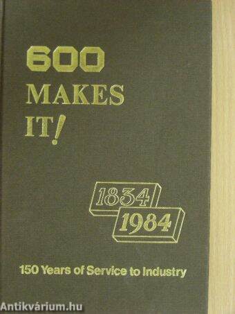 600 makes it! 1834-1984