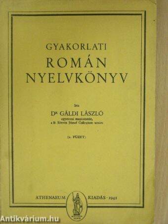 Gyakorlati román nyelvkönyv 2. füzet