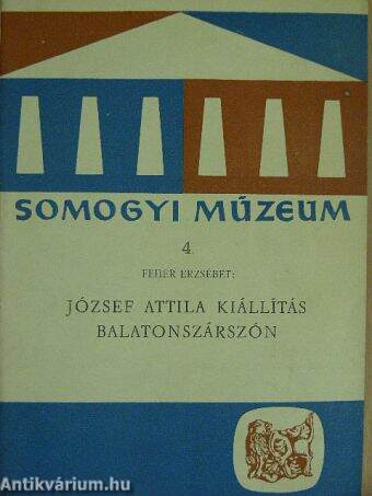 József Attila kiállítás Balatonszárszón
