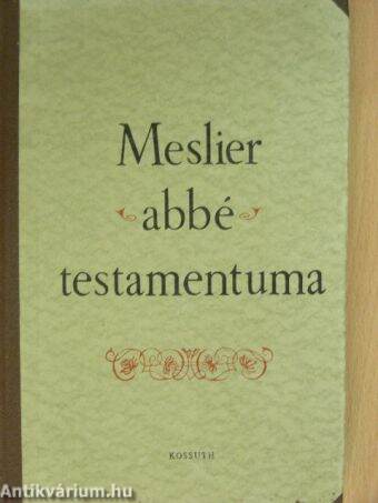 Meslier abbé testamentuma