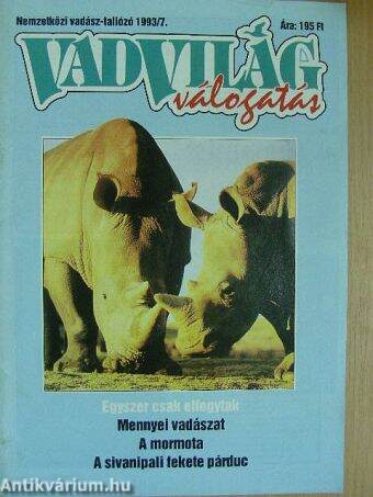 VadVilág Válogatás 1993. szeptember