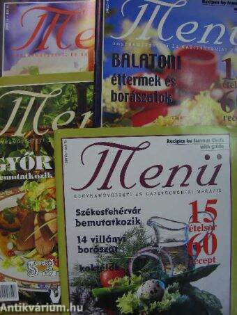 Menü 2001/1-4.