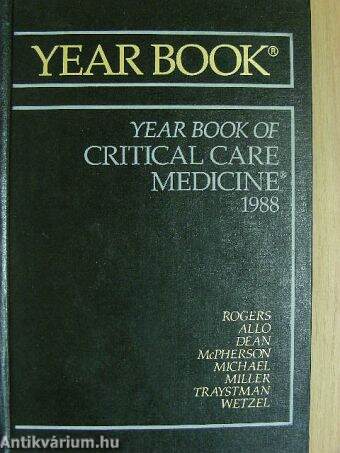 Year Book of Critical Care Medicine 1988