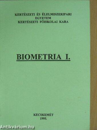 Biometria I.