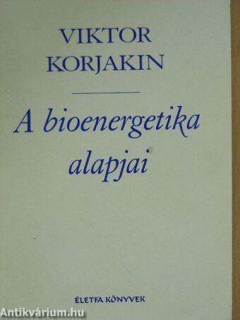 A bioenergetika alapjai