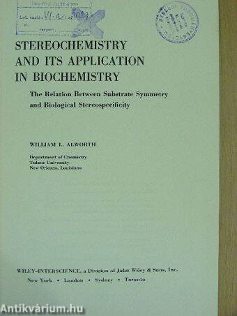 Stereochemistry and its Application in Biochemistry