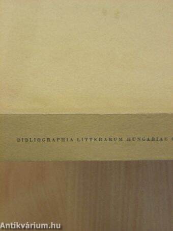 Bibliographia Litterarum Hungariae Oeconomicarum Ruralium V. (1897-1919)