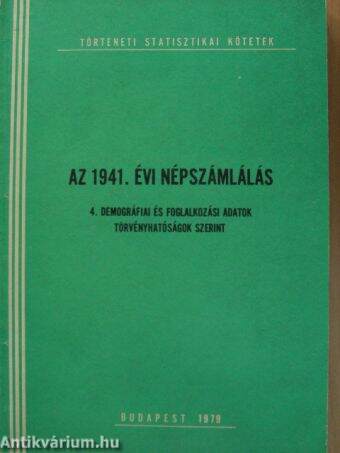 Az 1941. évi népszámlálás 4.