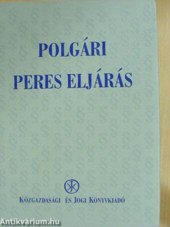 Polgári peres eljárás