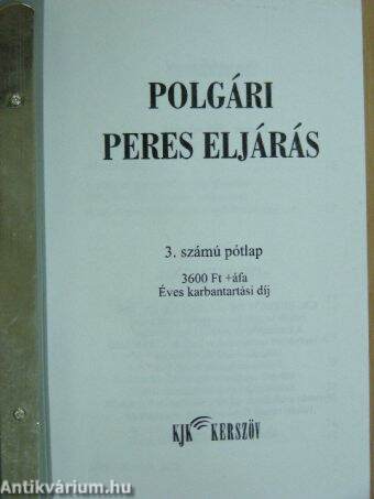 Polgári peres eljárás