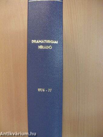 Dramaturgiai híradó 1976-1977. (vegyes számok) (14 db)