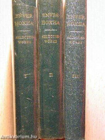 Enver Hoxha's Selected Works I-III.