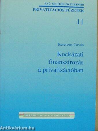 Kockázati finanszírozás a privatizációban