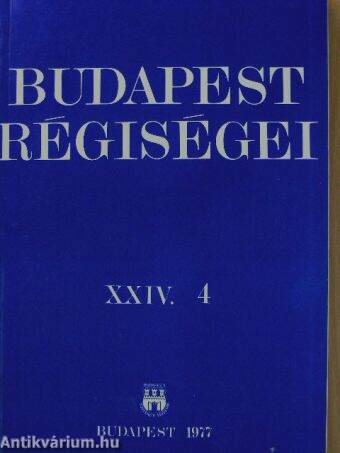Budapest régiségei XXIV/4.
