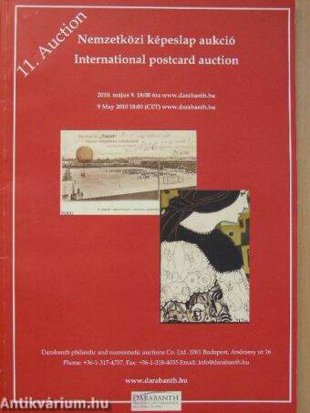11. Nemzetközi képeslap aukció 2010. május 9.
