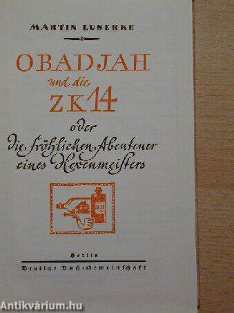 Obadjah und die ZK 14 (gótbetűs)
