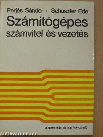 Számítógépes számvitel és vezetés