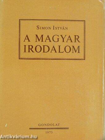 A magyar irodalom 