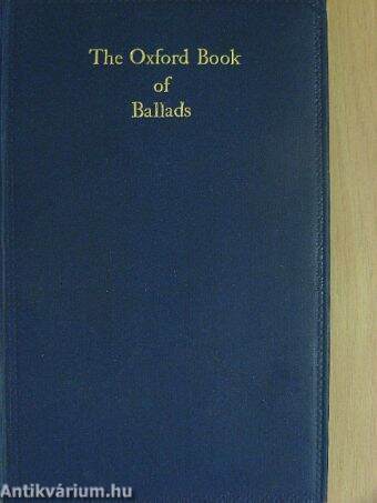 The Oxford Book of Ballads