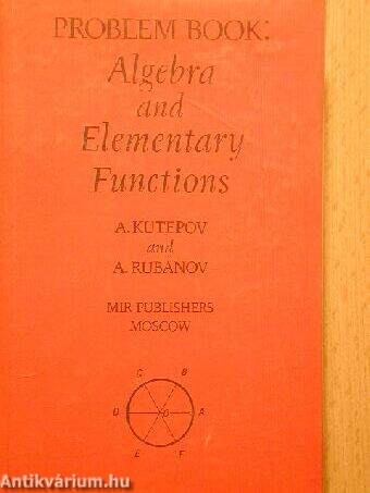 Algebra and Elementary Functions