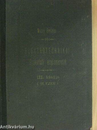 Elektrotechnikai gyakorlati alapismeretek