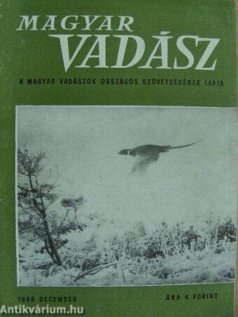 Magyar Vadász 1968. december