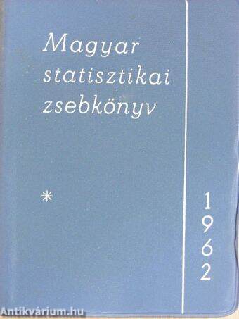 Magyar statisztikai zsebkönyv 1962.