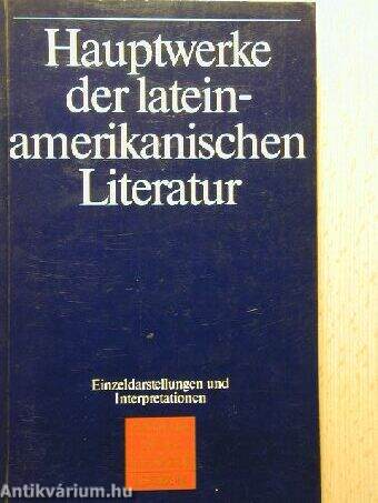 Hauptwerke der lateinamerikanischen Literatur