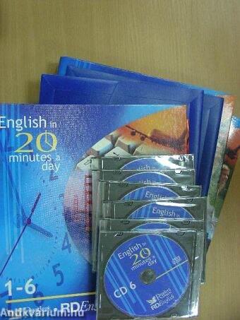 English in 20 minutes a day I/1-6. - 6 CD-vel